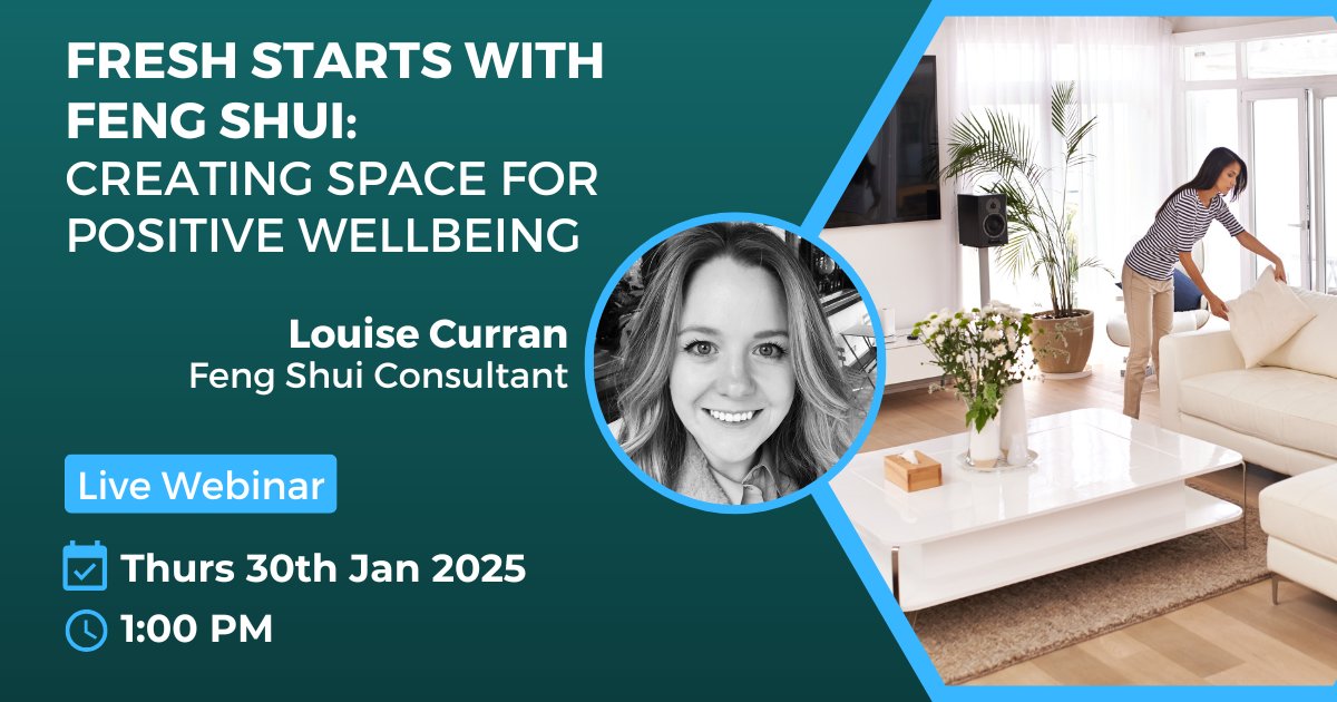 WEBINAR: Fresh Starts with Feng Shui: Creating Space for Positive Wellbeing