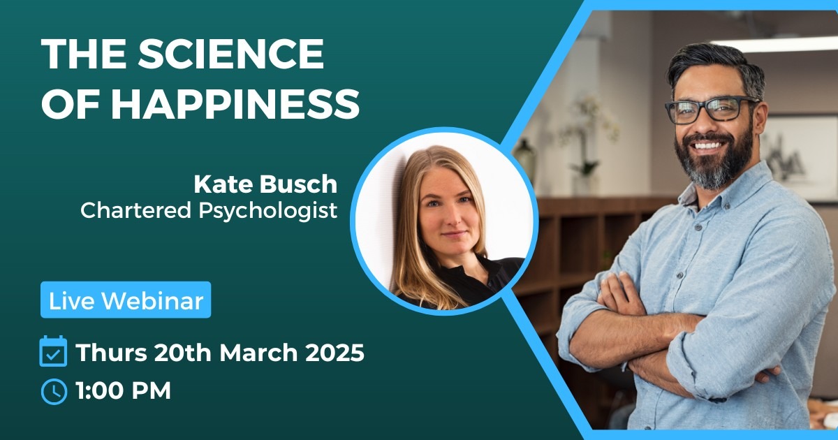 T4L webinar - Science of Happiness by Kate Busch